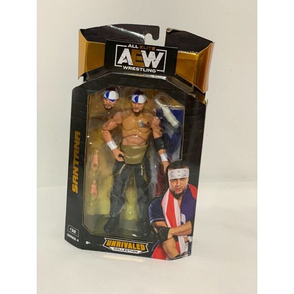 AEW All Elite Wrestling Santana Unmatched Collection #32 Series 4 ACTION FIGURE - Picture 5 of 6
